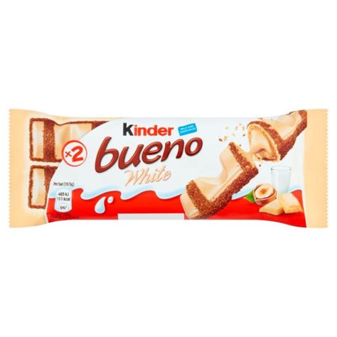 kinder bueno duo bar white chocolate   pack