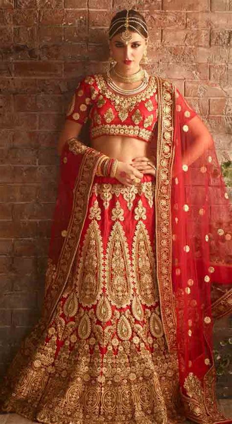 indian bridal wedding lehnga choli designs 12 fashioneven