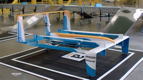 amazon unveils  prime air drone prototypes