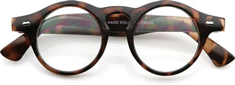 Vintage Frame Round Professor Clear Lens Eye Glasses 8607