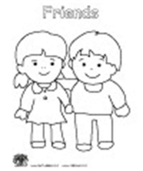 images  friends worksheets  preschoolers  printable