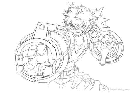 My Hero Academia Coloring Pages Wip By Whymeiy Free