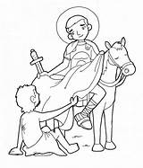 Sankt Pferd Kinderbilder sketch template