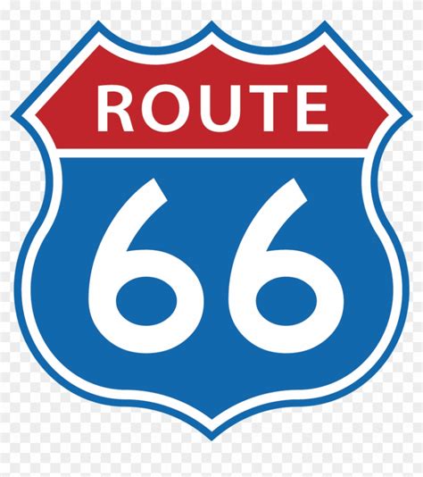 route  sign blue red white  route  logo hd png
