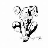 Suit Spiderman Spider Man Coloring Symbiote Pages Drawing Outline Deviantart Akbar Mr Color Getdrawings Printable Print Getcolorings Liberal sketch template
