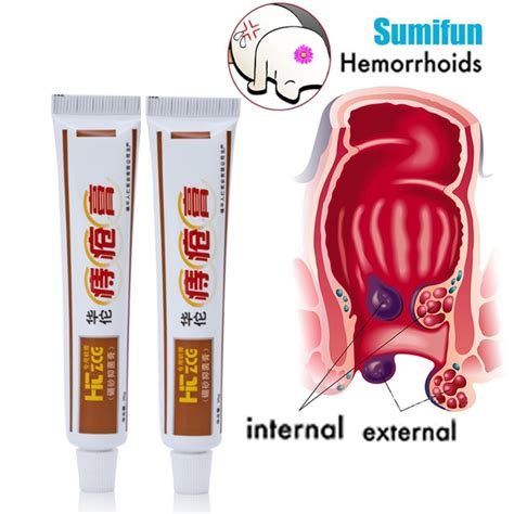 sumifun 1 5pcs 25g hemorrhoids cream ointment chinese natural herbal