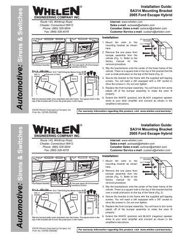whelen hhs wiring diagram wiring diagram pictures