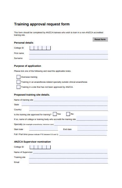 approval request forms   ms word