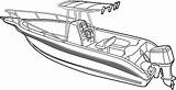 Boat Drawing Coloring Speed Yacht Line Fishing Pages Motor Simple Drawn Draw Drawings Clipart Easy Oat Step Transparent Getdrawings Detail sketch template
