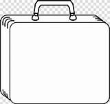 Suitcase Koffer Baggage Briefcase Equipaje Maleta Hiclipart Bereich Taschenanhänger Winkel Pngwing Pngegg sketch template