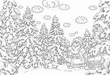 Coloring Winter Christmas Pages Hard Intricate Colouring Adult Adults Print Popular Serendipity Stopping Thanks Great Rocks Santas Skating Seasonal Ice sketch template
