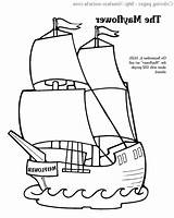 Coloring Mayflower Ship Pages Printable Getcolorings Getdrawings Color sketch template