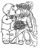 Trouwen Kleurplaten Bodas Casamientos Heiraten Marriage Bruiloft Bacio Bacetto Piccini Ehe Colorir Malvorlage Indietro Stimmen Stemmen Dibujo Casamiento sketch template