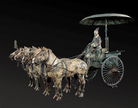 terracotta army blog chariot   cincinnati art museum