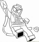 Spiderman Coloringpages101 Legos Coloringhome Getcolorings sketch template