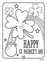 Coloring Patrick St Patricks Pages Printable Kids Preschool Rainbow Pattys Activities Adults Happy Crafts Shamrock Color Disney Activity Adult Sheets sketch template