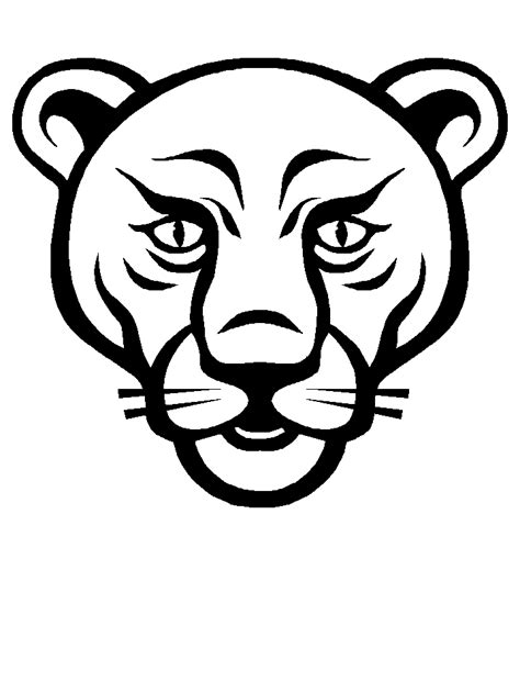 big cats coloring pages coloring home