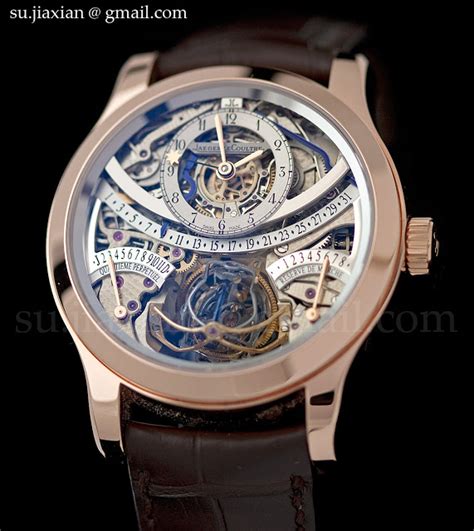 hands    jaeger lecoultre gyrotourbillon   rose gold    sjx watches