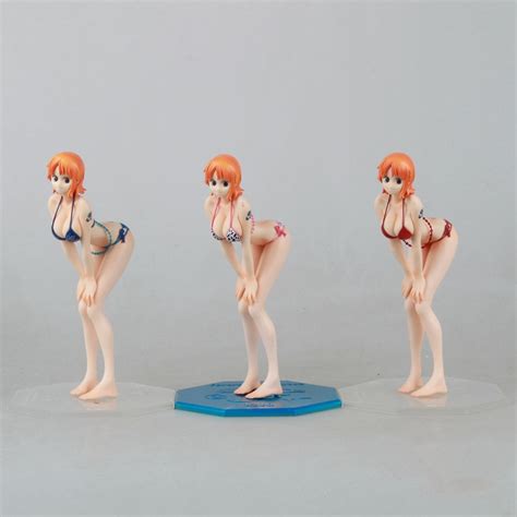 japanese anime one piece pop bikini nami figurine doll sexy girl pvc figure figurine resin