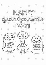Grandparents Sheets Grandparent sketch template