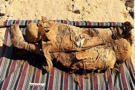 30 Mummies Including Mother Holding An Infant Discovered