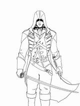 Creed Assassin Unity sketch template