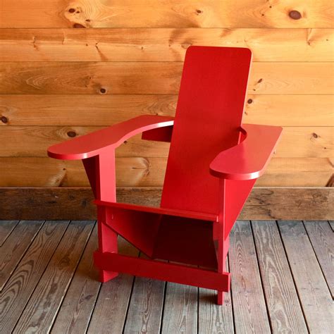 westport chair original and classic red adirondack chair dartbrook