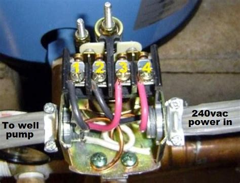 wiring pressure switch   pump