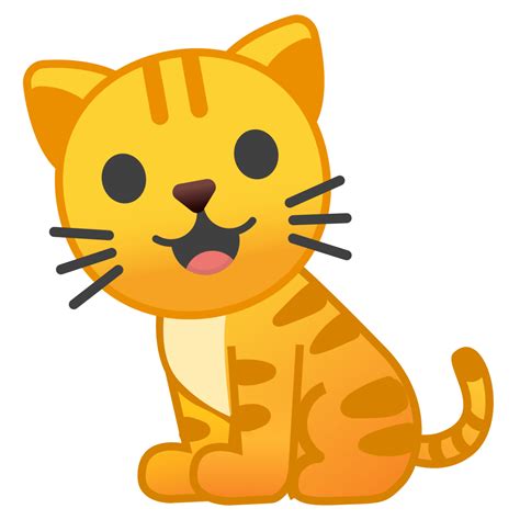 cat icon noto emoji animals nature iconset google