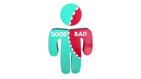 good  bad person percent character integrity  animation motion background storyblocks