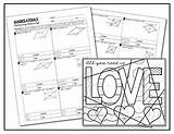 Coloring Parallelogram Quadrilaterals Activity Template sketch template
