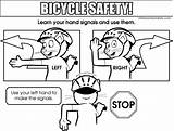 Signals Bicycle School sketch template