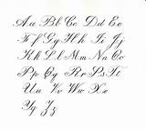 Cursive Copperplate Letter Uppercase Lowercase Handwriting Fonts Cursif Caligraphy Pressure sketch template
