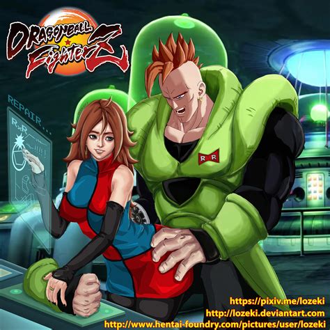Dragon Ball Z Android 21 And Android 16 Lozeki Porn