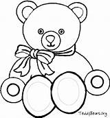 Teddy Bears Bear Colouring Coloring Pages Colour Printable Just Click Sheets Colo Choose Board sketch template