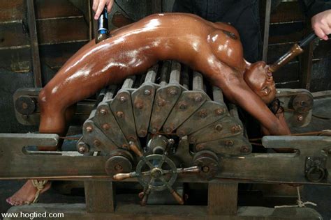 chocolate skinned milfy slave jada fire gets her gargantuan tits punished