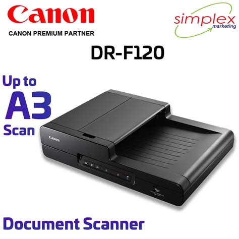 Canon Imageformula Dr F120 Document Scanner Shopee Malaysia
