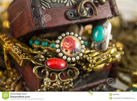 treasure chest stock photo image  blue chest jade