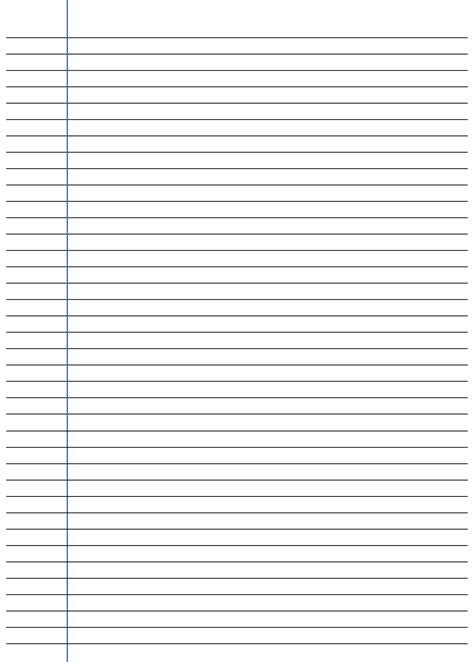 lined paper  printable printable templates