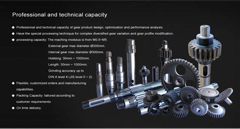 main products included spur gears helical gears grinding gears worm worm gears gear