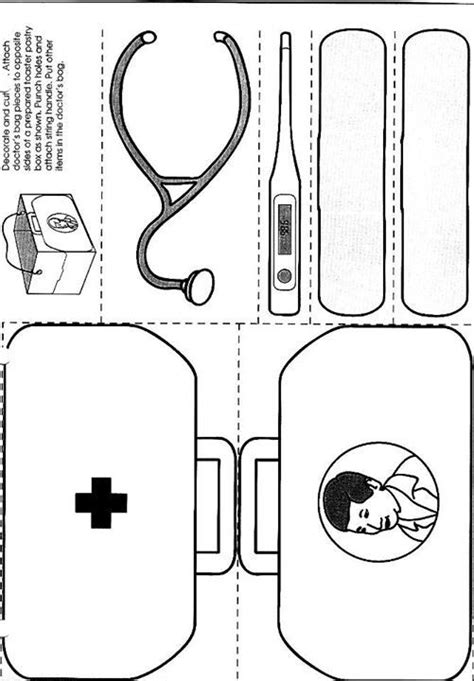 drawing doctor bag coloring page  drawing ideas thanksgiving