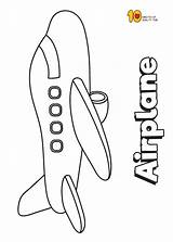 Drawing Transportation Aviones Flugzeug Colouring 10minutesofqualitytime Ornamentos Temas Sensorial sketch template