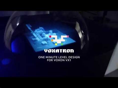 create  voxatron level   voxon vx    minute youtube
