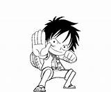 Luffy Monkey Coloring Pages Printable Random sketch template