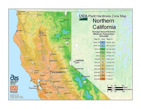 southern california plant hardiness growing zones info  usda