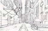 Alley sketch template