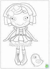 Coloring Dinokids Lalaloopsy Pages Close Dolls sketch template