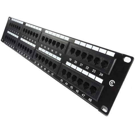 ovaltel acton cabling solution ppc  patch panel  ports cat