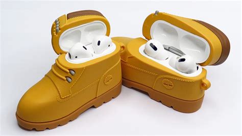 fun novelty hiking trekking boots airpod airpod pro   generation moulded silicon