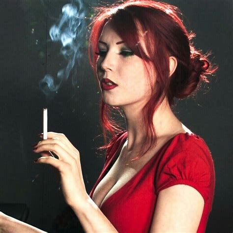 pin by l on smoking favs girl smoking smoke redheads